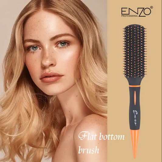 ENZO Family And Salon Use Eco-Friendly Nylon Paddle Hair Comb