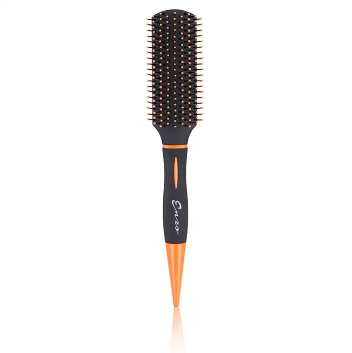 ENZO Family And Salon Use Eco-Friendly Nylon Paddle Hair Comb