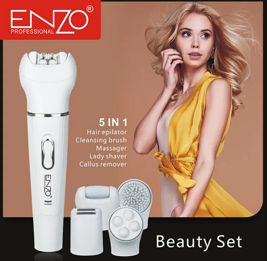 ENZO 5 in 1 Electric Face Cleaner Sonic Vibration