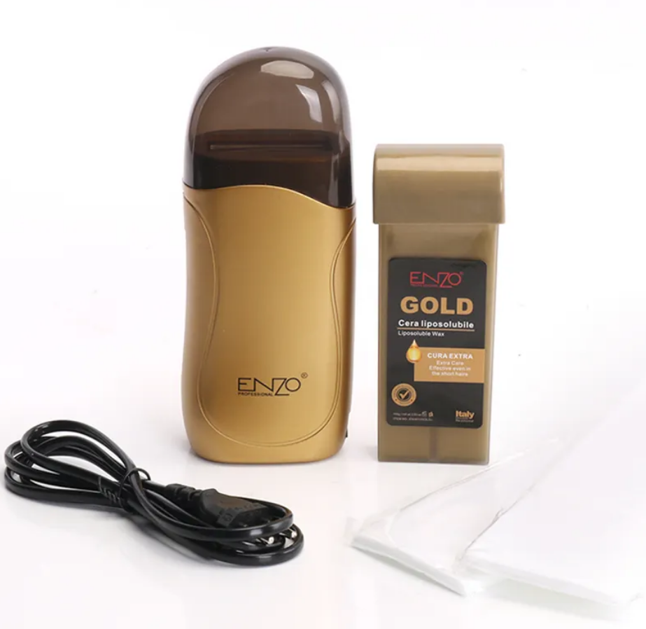 ENZO Portable Epilator Roll On Depilatory Heater