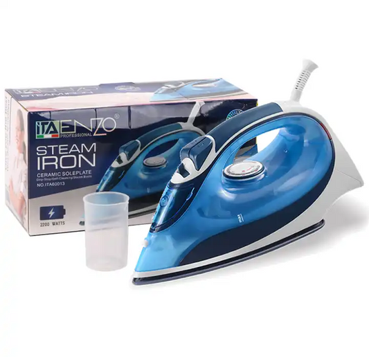 ENZO Auto Shut Off Functional Self-cleaning Drip-proof Professional Electric Steam Iron