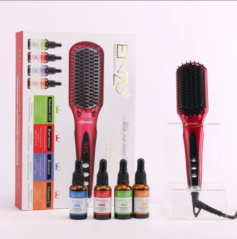 ENZO Professional Heated Hair Straightener