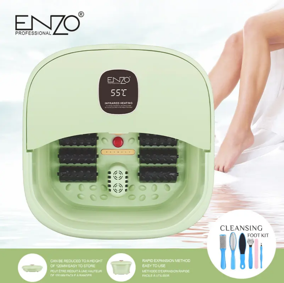 ENZO Electric Folding health care foot spa bath massager