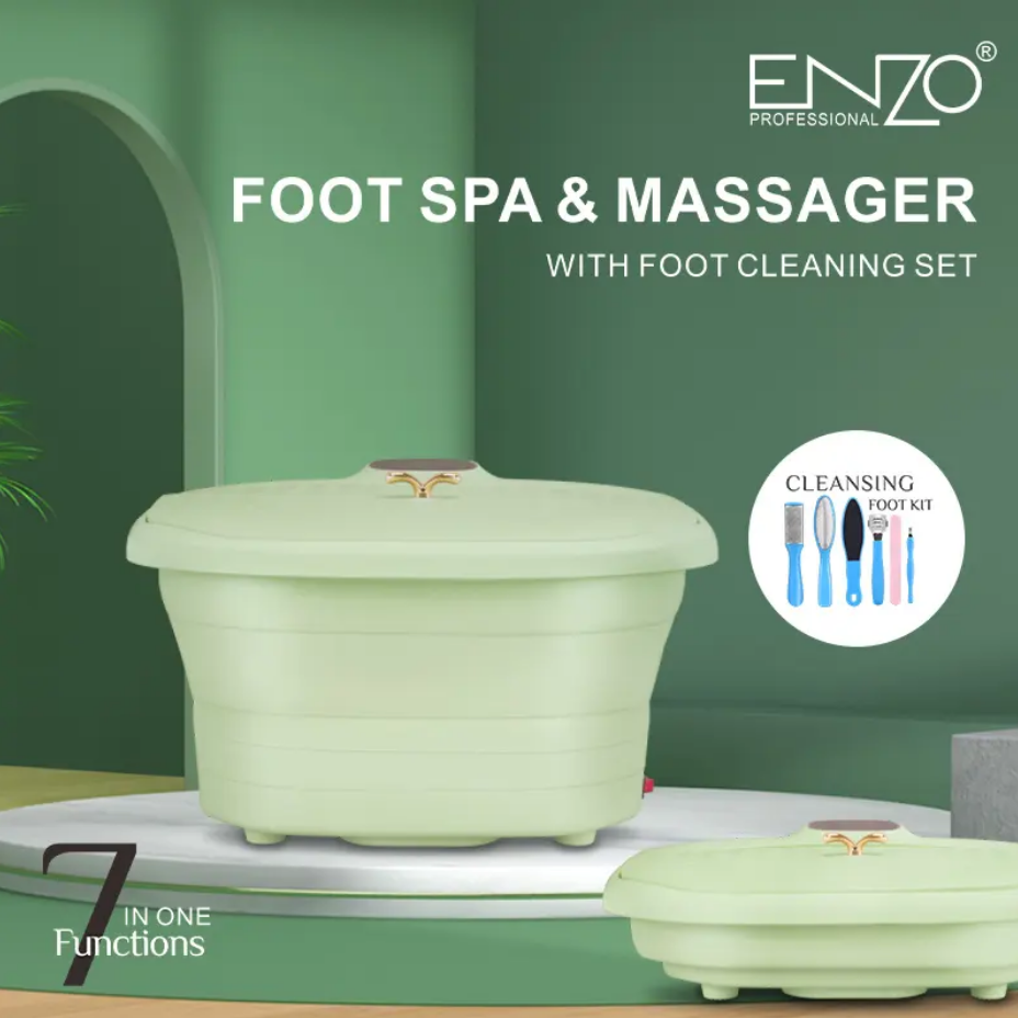 ENZO Electric Folding health care foot spa bath massager