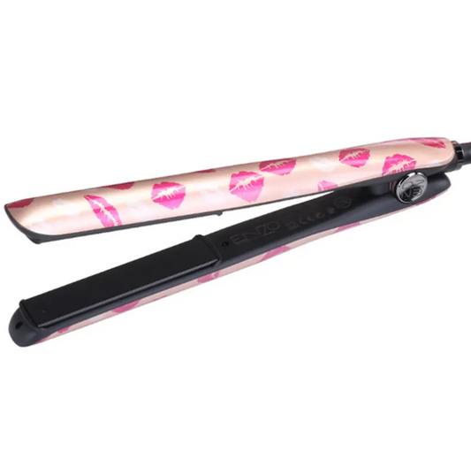 ENZO Professional Mini Lips Graffiti Cartoon Hair Straightener