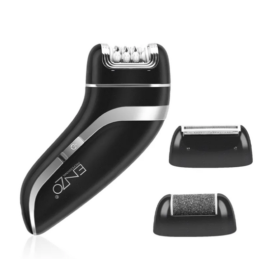 ENZO Rechargeable 3 in 1  Women Electric Facial Hair Removal