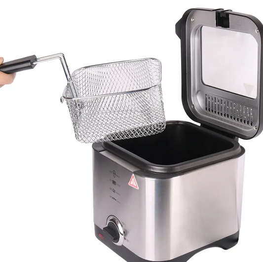 ENZO 220V   Electric  Stainless Automatic Oil Frying Deep Fryer