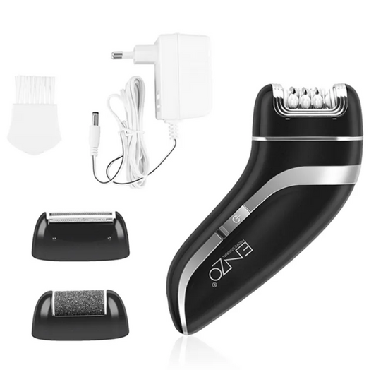 ENZO Rechargeable 3 in 1  Women Electric Facial Hair Removal