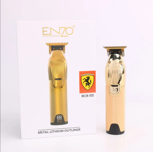 ENZO Hair Cutting Grooming Kit Waterproof Rechargeable Cordless Hair Clippers