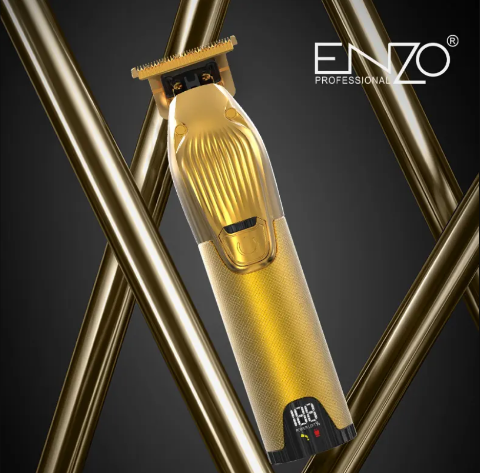 ENZO Hair Cutting Grooming Kit Waterproof Rechargeable Cordless Hair Clippers