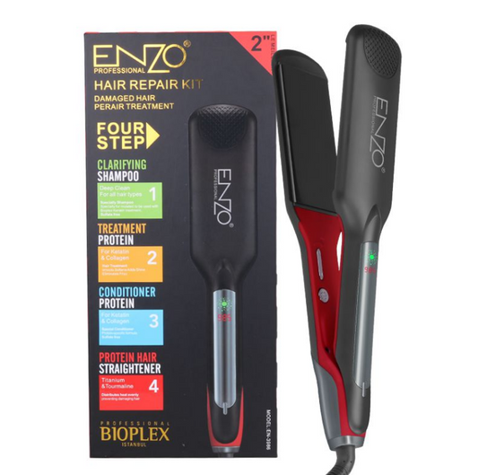 Enzo Professional Hair Repair Tool Kit Protein Hair Straightener