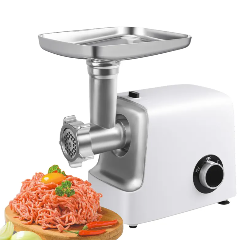 ENZO  Kitchen Professional Stainless Steel Electric meat Mincer Sausage Stuffer