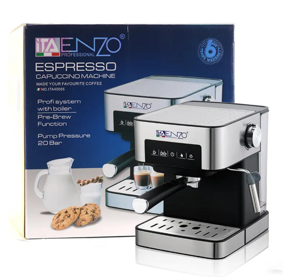 ENZO Stainless Steel Household Digital Electric Professional Smart coffee machine