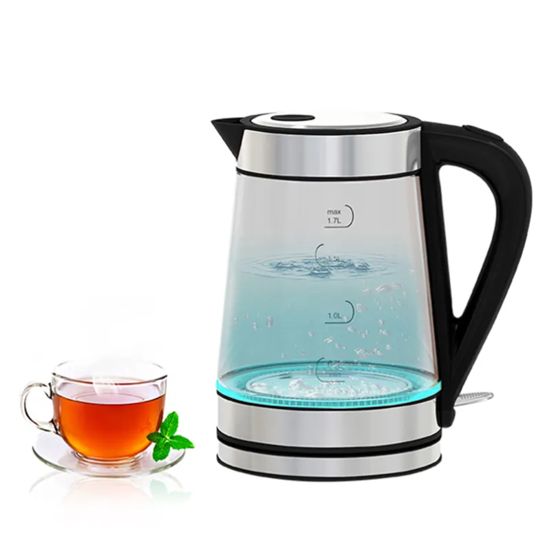 ENZO 1.7L Household Glass Kettle Keep Warm Smart Electric kettle