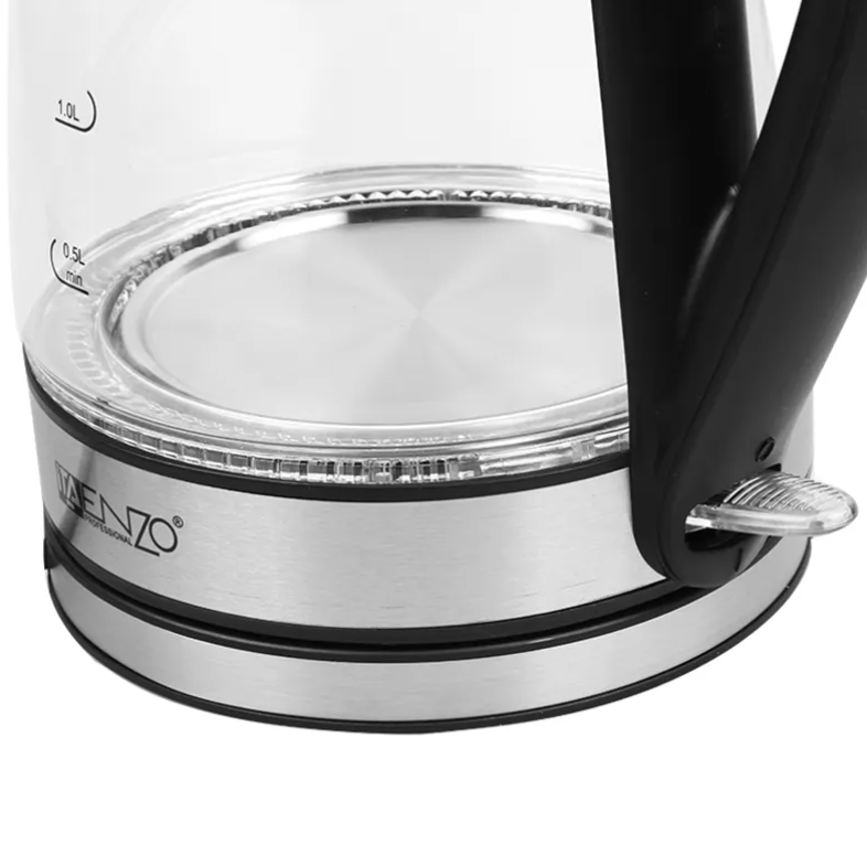 ENZO 1.7L Household Glass Kettle Keep Warm Smart Electric kettle