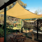 Beige Rectangle Sun Shade Sail for Outdoor Garden 3m x 4m