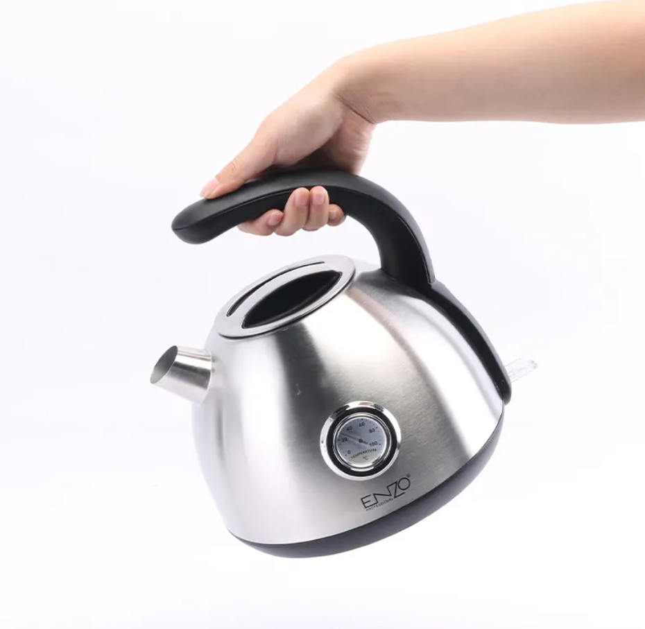 ENZO 1700ml  Stainless Retro Style Kettle