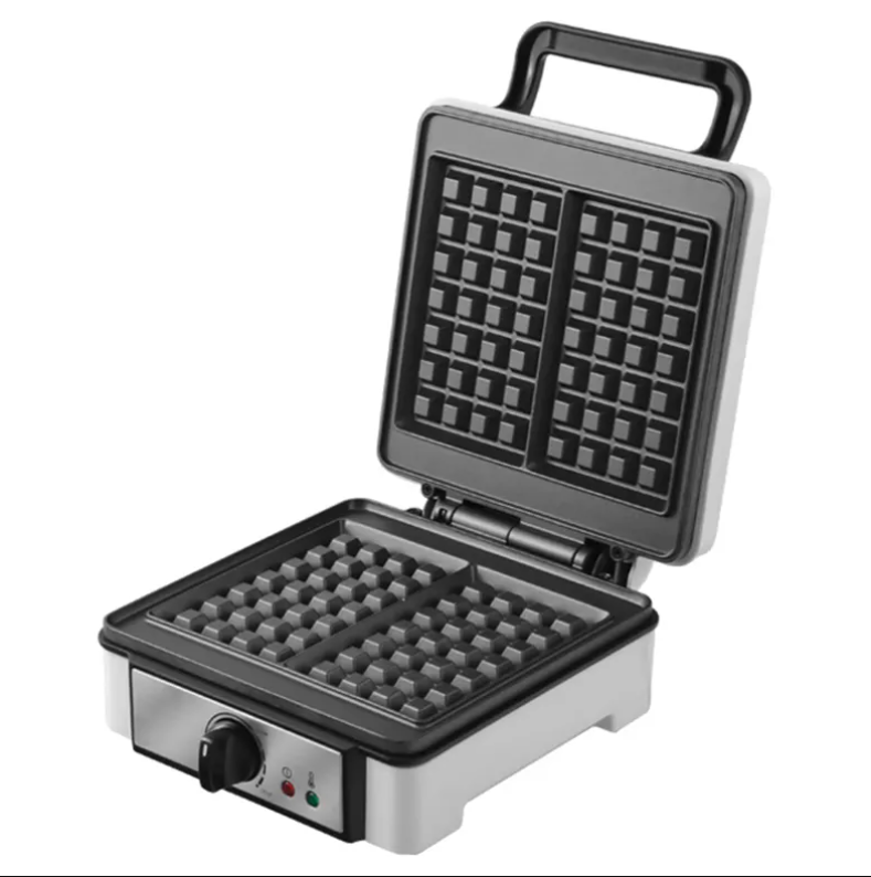 ENZO Nonstick Double Heat Egg Waffle Maker 2 Section