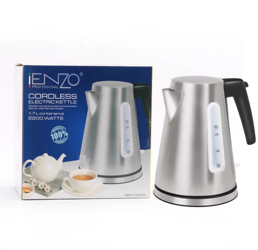 ENZO  1.7 L Stainless Steel Electric Tea Kettle Custom Home Appliances New Electric Kettle