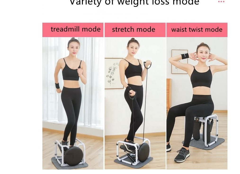 Sportion Multifunction 2-in-1 Fitness Yoga Chair & Exercise Stepper Bench