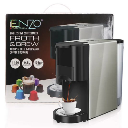 ENZO Automatic Espresso Coffee Machine convenient coffee maker