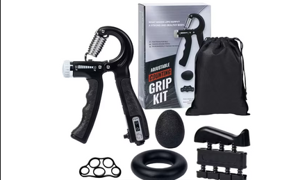 Grip Strength Trainer Workout Kit Grip Training Kit (5 Pack)