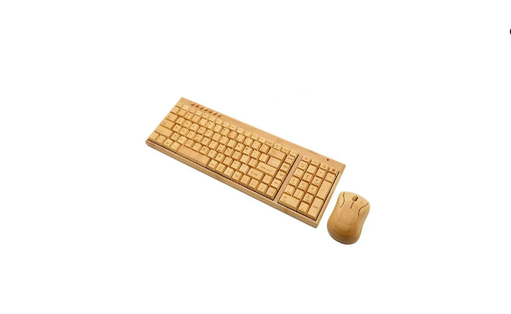 Wireless Bamboo Keyboard and Mouse