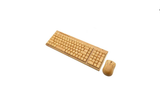 Wireless Bamboo Keyboard and Mouse