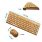 Wireless Bamboo Keyboard and Mouse