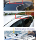 Universal Aluminum Alloy Luggage Basket For SUV Roof Rack -Double Deck - Silver