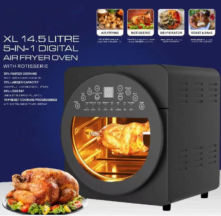 ENZO 5 in 1 Air fryer Oven -14.5L Capacity