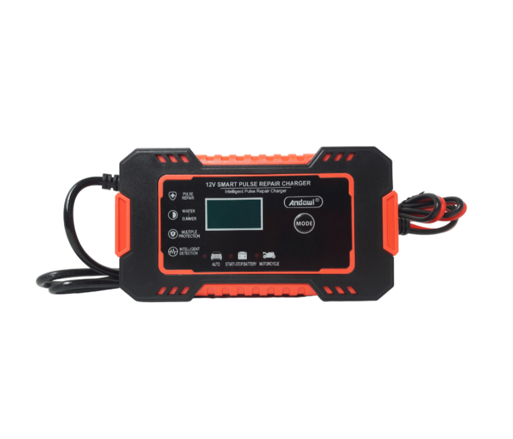 12V 2Ah - 100Ah Intelligent Pulse Repair Charger