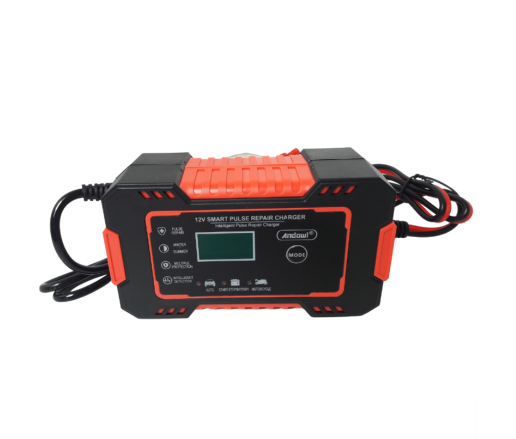 12V 2Ah - 100Ah Intelligent Pulse Repair Charger