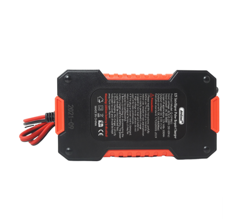 12V 2Ah - 100Ah Intelligent Pulse Repair Charger