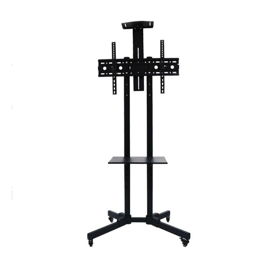 Mobile TV Mount Floor Stand Trolley Cart with Wheels for 32"-70" Screen