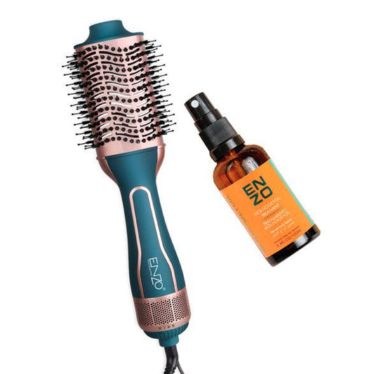 Enzo Pro One-Step Hair Dryer & Blowout Styler with Moluoge Oil