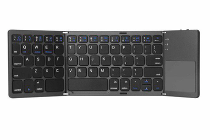 Foldable Bluetooth Keyboard with Touchpad