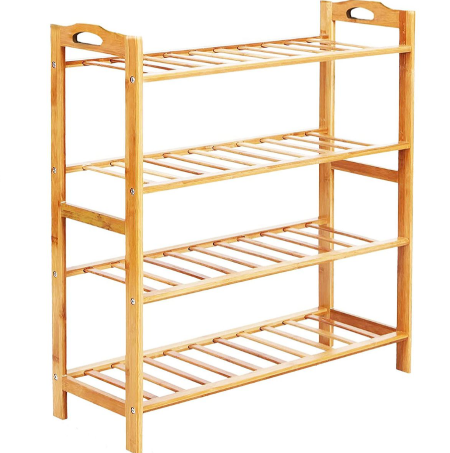 4 Tier Shoe Rack Storage Organizer Unit