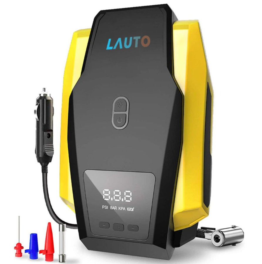 LAUTO 12V Digital Air Compressor and Tyre Inflator