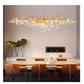 Modern Nordic Style Crystal Chandelier Gold 1200cm