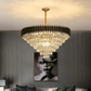 Modern Light Luxury Crystal Chandelier 750mm Diameter