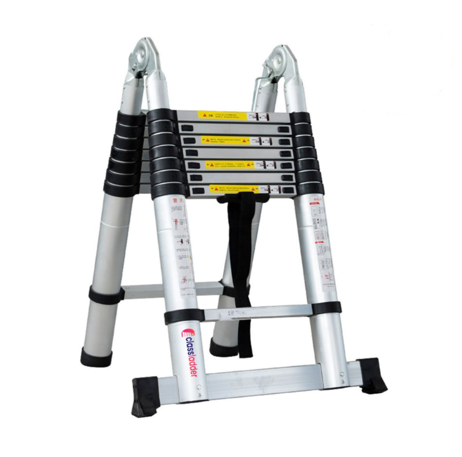 Classladder Folding Aluminium Telescopic Step Ladder Multi-Purpose