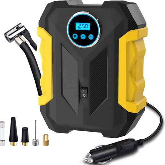 Digital air compressor portable hand pump for cars Portable tire Inflator