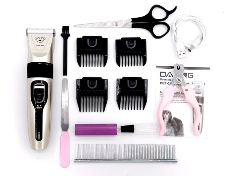 DALING 5 in1 Pet Electric Clipper Dog Hair Clipper Electric Clipper