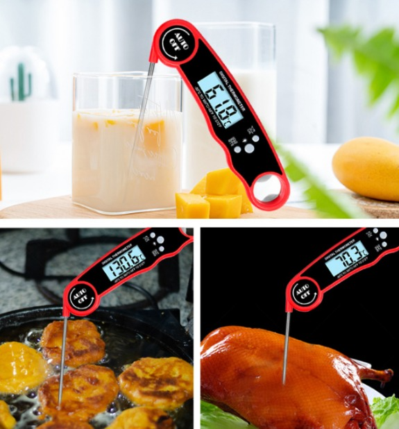 Premium Instant Read Digital Folding Meat Thermometer