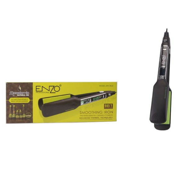 Enzo Hair Straightener with LED display & Intelligent Temp control