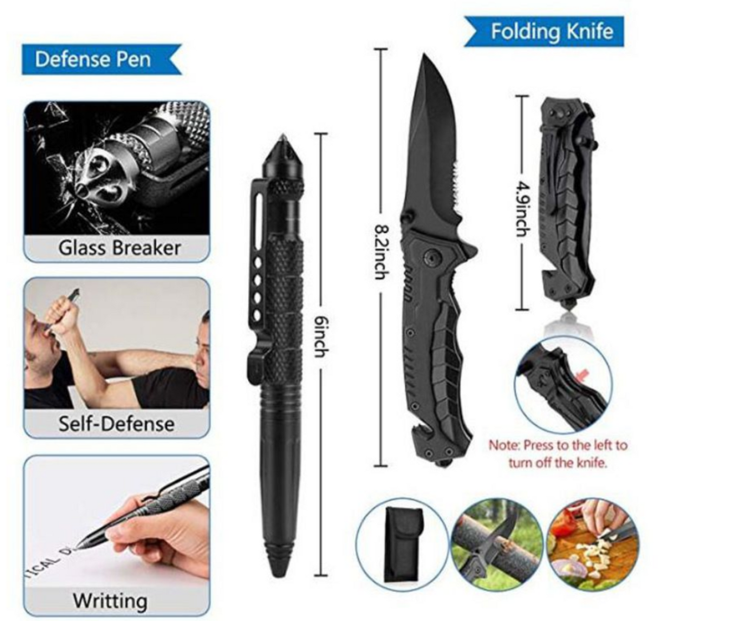 39 Pcs Multi-Function Camping/Survival Kit